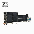 ZSOUND speaker audio system professional stadiumn power line array system 3way